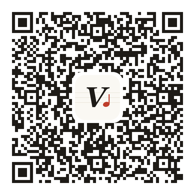 App Store 下载二维码（中心内嵌变奏 icon）
